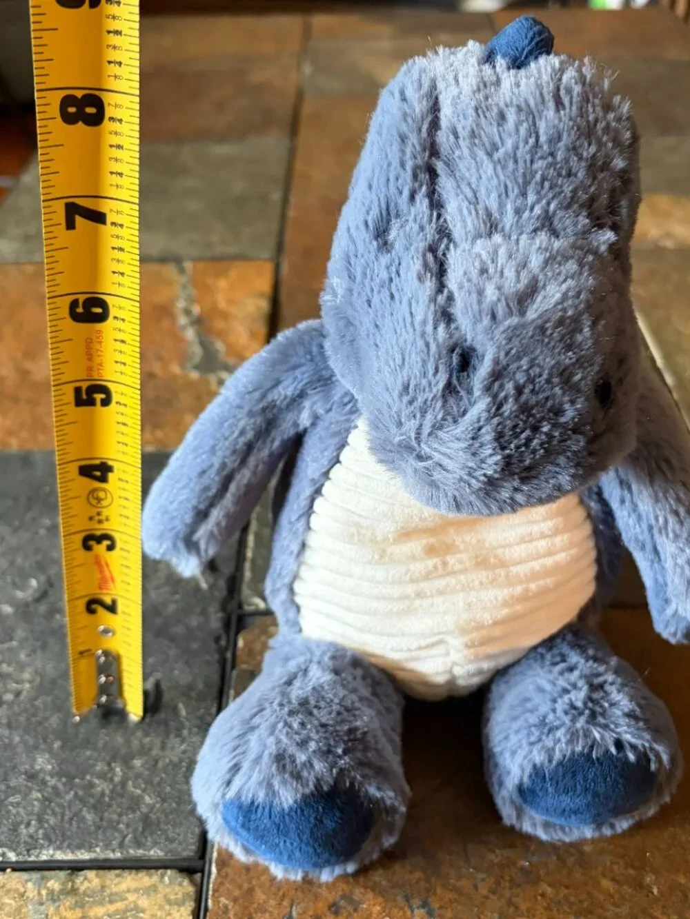 Carter's Just One You blue dinosaur plush 11